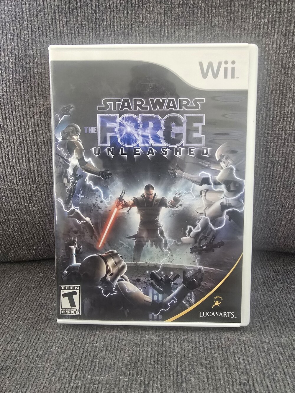 Star Wars: The Force Unleashed (Wii) - Black Case